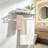 Stainless Steel Towel Rack with Double Bars and Shelf - Wall Mount Bathroom Towel Holder - Polished Chrome Finish - Durable and Rust-Resistant SUS 304 Construction
