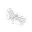 Lounge Chair Outdoor With Wood Texture-930243754
