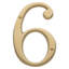 4.75" H Brass House Number-405078948-446557200