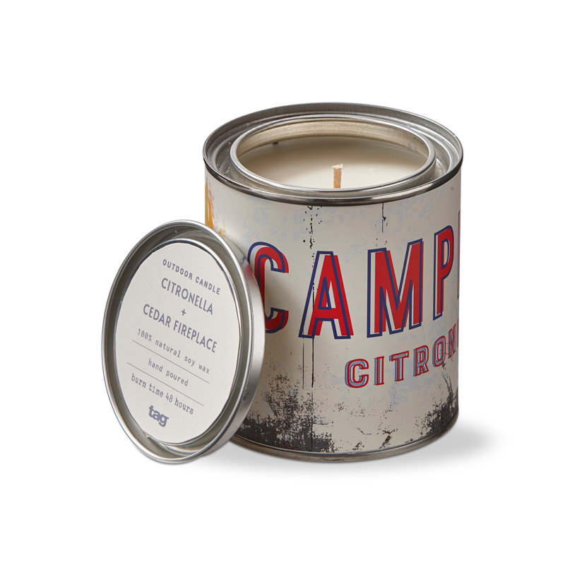 Jar Candle with Tin Holder
