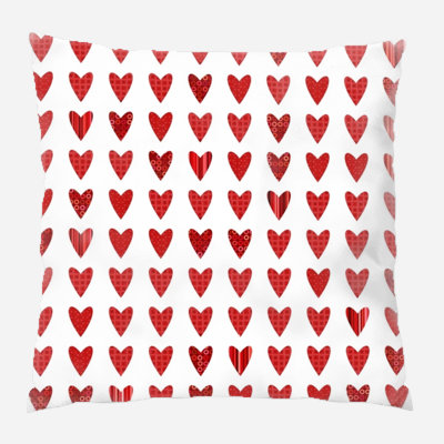 Coussin décoratif cardiaque