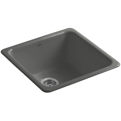 IronTones 20.875" L x 20.875" W Dual Mount Kitchen Sink
