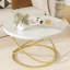 Table basse 31,5 "avec pieds croisés en métal-805784726-805784727