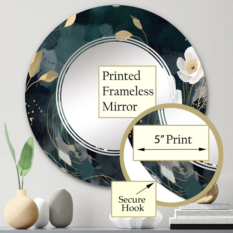 Miroir Troisi, 24 po x 24 po