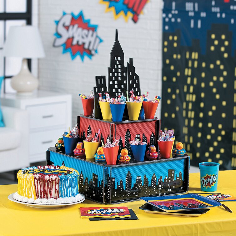 superheroes Birthday Party Ideas, Photo 1 of 1