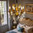 Classic Crystal Candle Chandelier Antique Bronze Pendant Ceiling Lamp With LED Bulbs-495355299-495355298-495355305