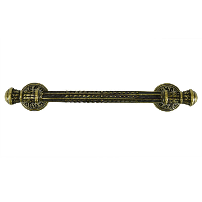 ASTORIA 5'" PULL IN BURNISHED PLATE, Antique Brass