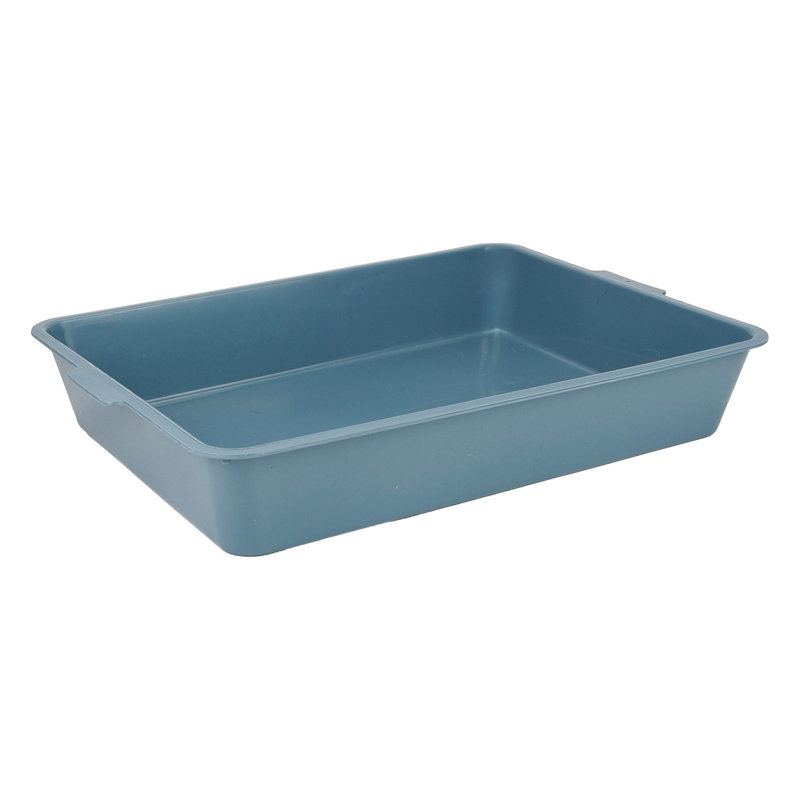 Plastic Litter Box, Blue