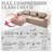 Boneless 2 - Piece Chenille No Frame Compressed Sectional-653035638