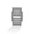 Shoreline Fully Assembled All-Weather Outdoor Folding Modern Adirondack Chair and Table Set-488664279