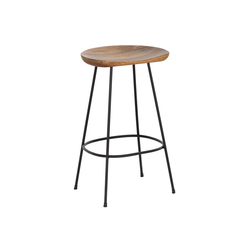 Stool with Metal Frame