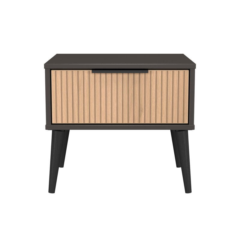 45cm W Manufactured Wood Bedside Table