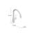 Trinsic Pull Down Sprayer Kitchen Sink Faucet, Single Handle Kitchen Faucet-6898313
