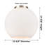 Luminaire suspendu sphère 3 lumières Ralph-84428080-129019288-84428085