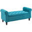 Banc de rangement avec repose-pieds HOMcom-916864680-916864686