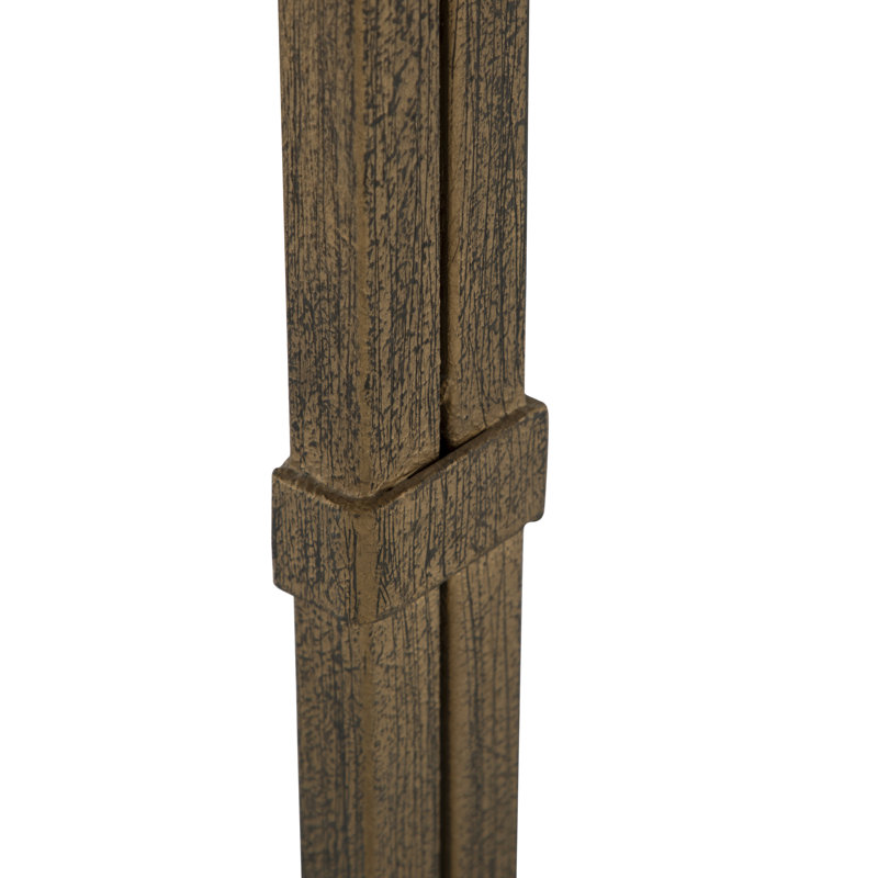 Table basse Stevens, Or texturé antique