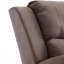 Fauteuil inclinable manuel moderne en similicuir