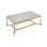 Luxe Glass Coffee Table