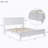 Modern Solid Wood Platform Bed: Simple and Elegant-2135186610-2135186608