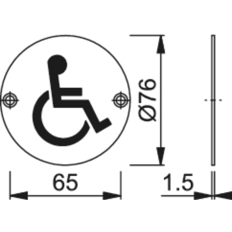 Amariana Disabled Sign