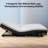 Zero Clearance Adjustable Bed Base Frame With Remote