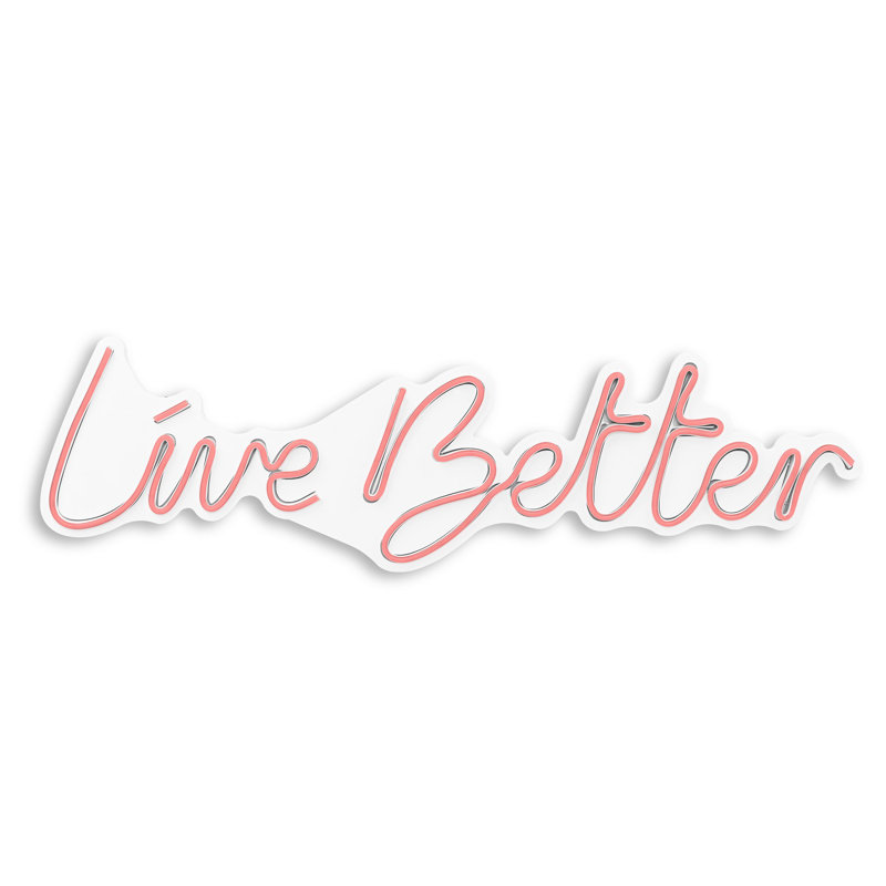 Flexible LED Neon Light Strip, Pink, 59.1 x 6.7 x 0.8 inches | IP67 Waterproof, 600 Lumens, 1500K | DC 12V Adaptor (4A) | Perfect for Home Decor, Parties, & Events | Easy Installation with PVC Foam Template