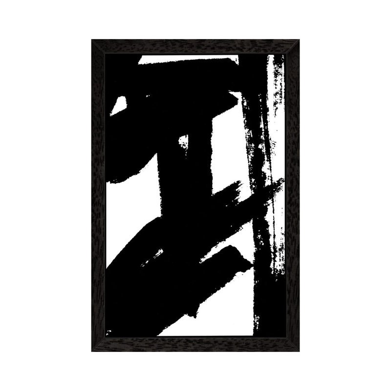 Dynamic Expression II by Ethan Harper - Print on Canvas, Black Framed, 152.5 cm H x 101.5 cm W