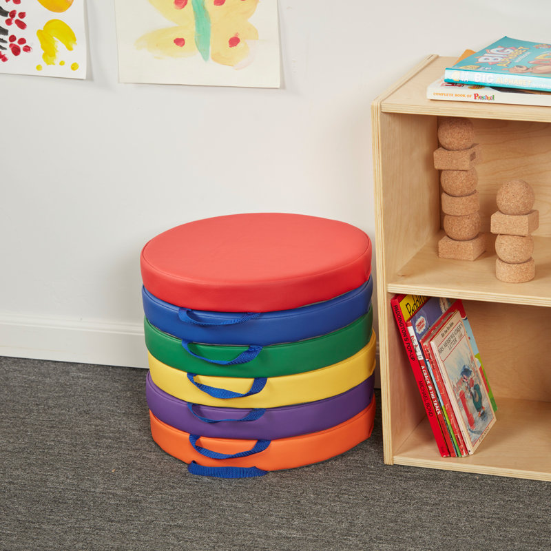 Siège souple pour enfants 24 pièces SoftScape, Bleu/rouge/vert