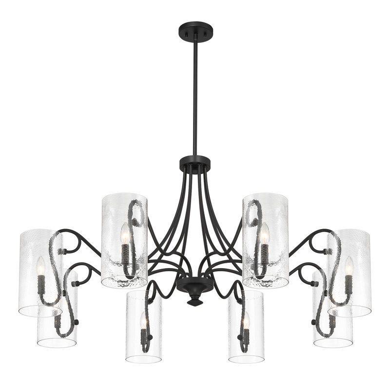 Lustre classique unique à 8 lumières Climente