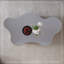 Table basse en forme de nuage avec base robuste