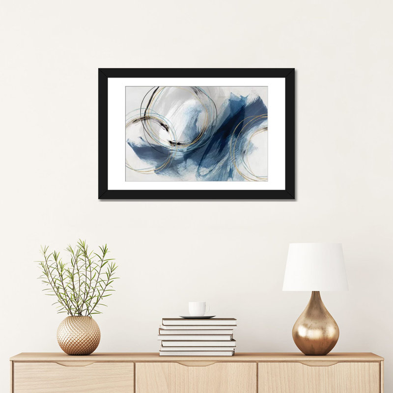 Detour by Isabelle Z Graphic Art Print, 24" H x 32" W, Framed Paper, Black