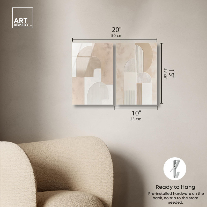 Golden Luxe Glam Room Art , H 15 po x l 20 po