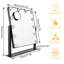 Miroir grossissant avec commode en métal-1709409274