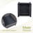 Nazime 5- Person Outdoor PE Wicker Patio Conversation Set with Fire Pit, Ottomans and Cushions-457884702-439037367