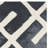 Bryauna Hand Tufted Wool/Cotton Geometric Rug in Graphite/Ivory-20111087