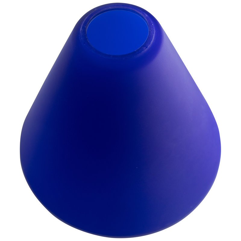 Inari Silk - Martini Pendant Shade -  1.625" Fitter, Cobalt