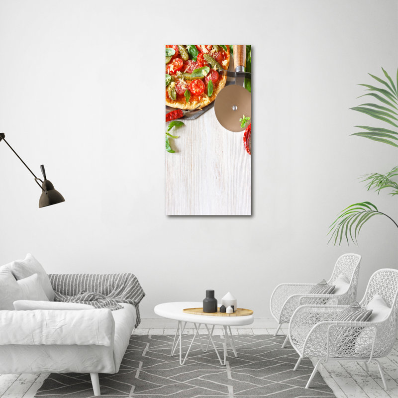 Davisboro Pizza - Wrapped Canvas Print