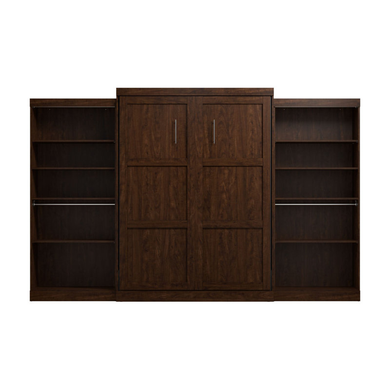 Arlex Murphy Bed, Chocolate, Queen