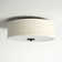 Chantey Linen Flush Mount