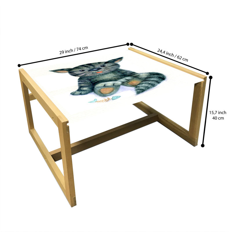 Jameriya Sled Coffee Table, 62cm H x 74cm W x 40cm D