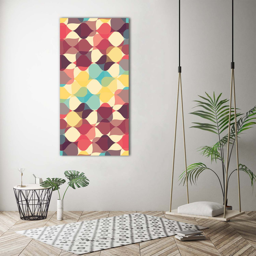 Geometric Background - Wrapped Canvas Print