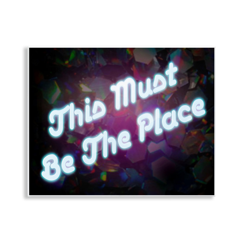 Art mural «This Must Be The Place» par Graffi *ee Studios