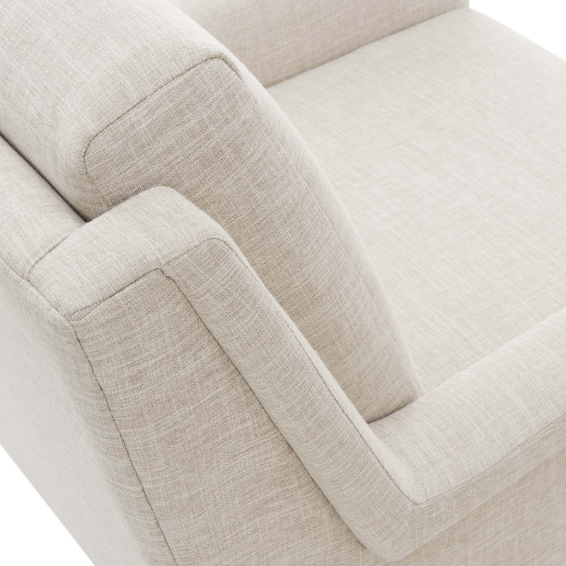 Fauteuil Chesapeake, Mélange de polyester beige