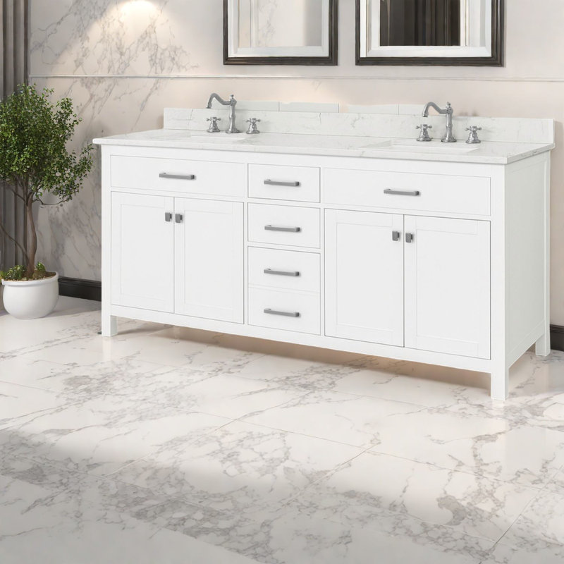 Meuble-lavabo et lavabo Modern 72