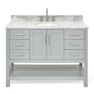 Alemanno Single Bathroom Vanity Set