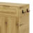 Farmhouse Style Sideboard Buffet With 3 Drawers & 4 Doors, Adjustable Shelf & Open Display Compartments-1297207186