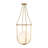 Single-Light Basketball Glossy Glass Semi-Flush Mount