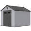 XWT013-1 Remise de rangement en plastique 8 * 10Ft pour grand jardin