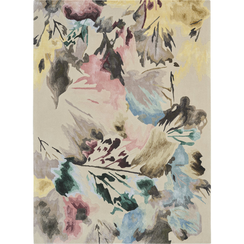 Barstow Floral Hand Woven Area Rug, Rectangle 297 x 419cm