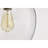 Tasio Brass Pendant Light With Clear Decanter Glass Shade
